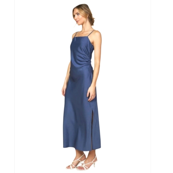 1x blue dress Destiny Dress  1XBLUE